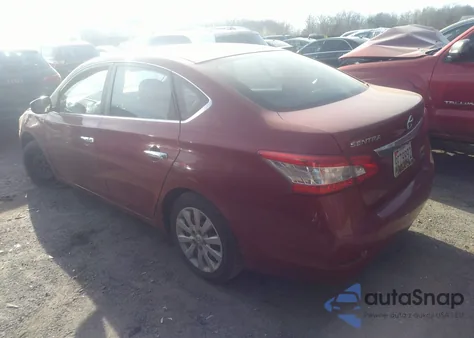 2014 Nissan Sentra Sv z USA, uszkodzony, nr VIN 3N1AB7AP2EL692343